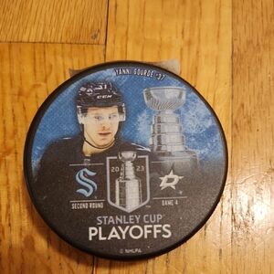 Seattle Kraken Stanley Cup Playoffs Game 4 Puck